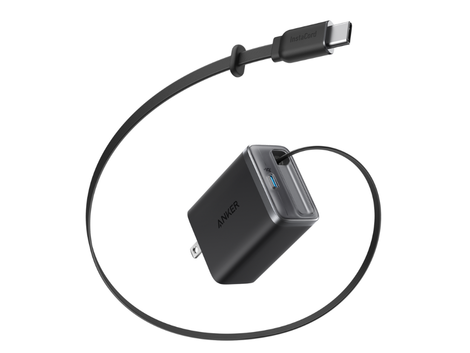 Intel Compute Stick＋Anker 急速充電器セット Anker、最大35Wのケーブル巻取り式USB急速充電器 - INTERNET Watch