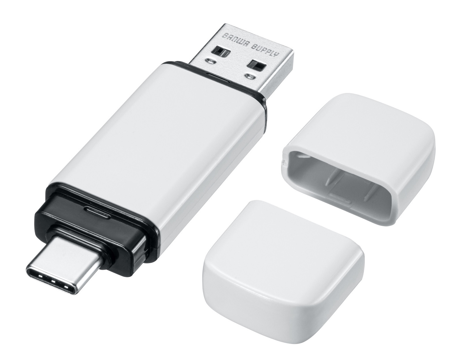 USB Type-C/Aコネクタを備えたUSBメモリ、サンワサプライが発売
