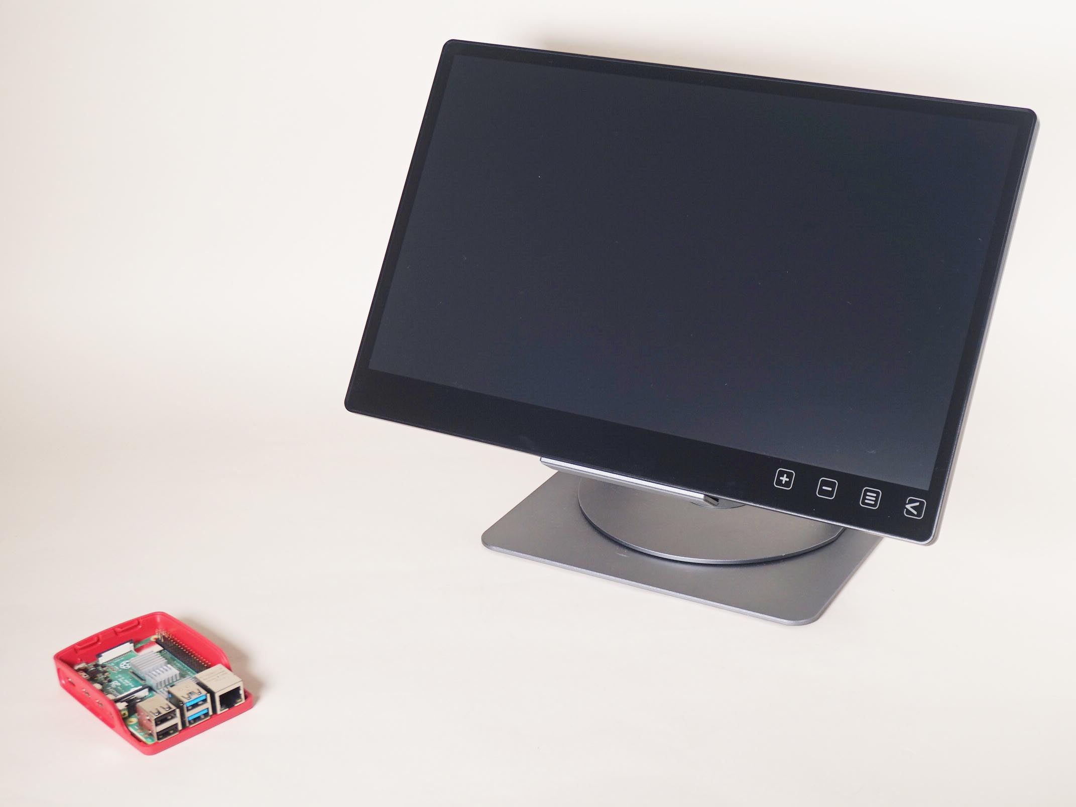 Raspberry PiとGeChicの産業用モニターでタッチUIを作ろう！仕事でも