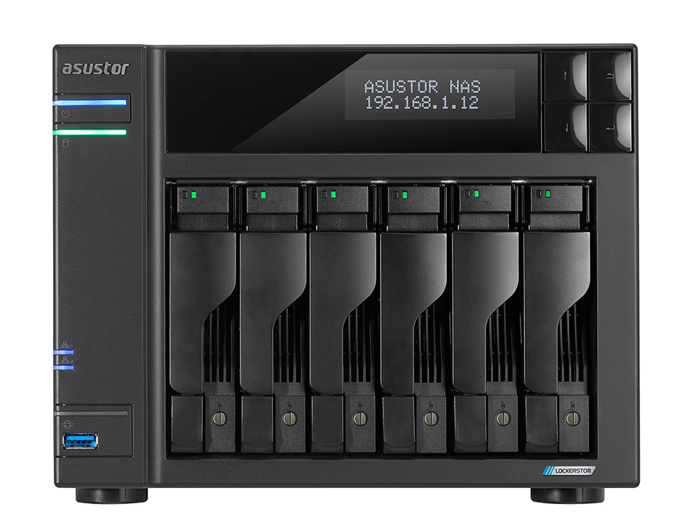 M.2 SSDスロット×4に5GbE×2、ASUSTOR製6/4/2ベイNAS「LOCKERSTOR Gen2+