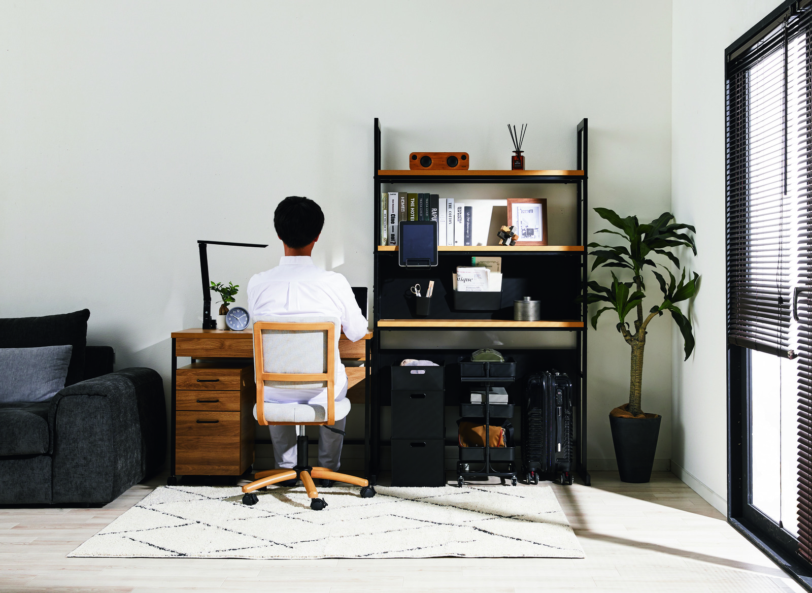 ニトリ家具机デスクカーシーキッズ子供部屋ブックシェルフ ニトリ