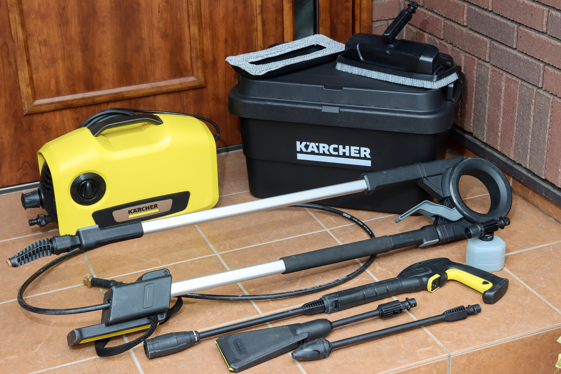 大掃除のときに欲しくなる高圧洗浄機、ケルヒャーのめっちゃ長い延長