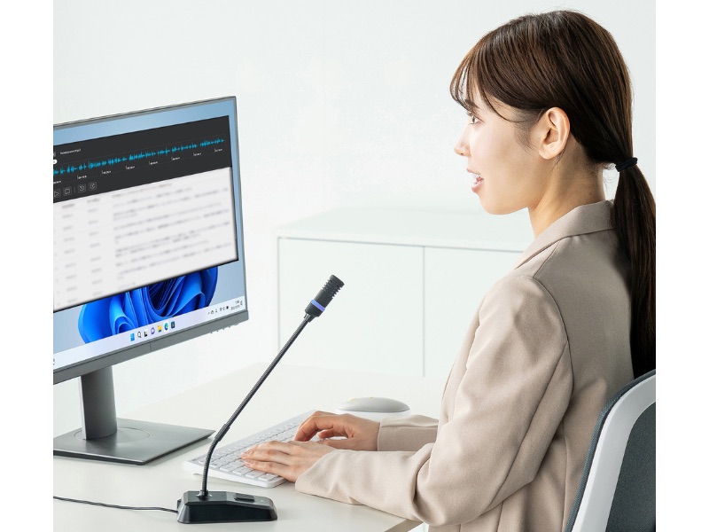 DSPノイズキャンセリング機能を搭載したUSBマイク2製品