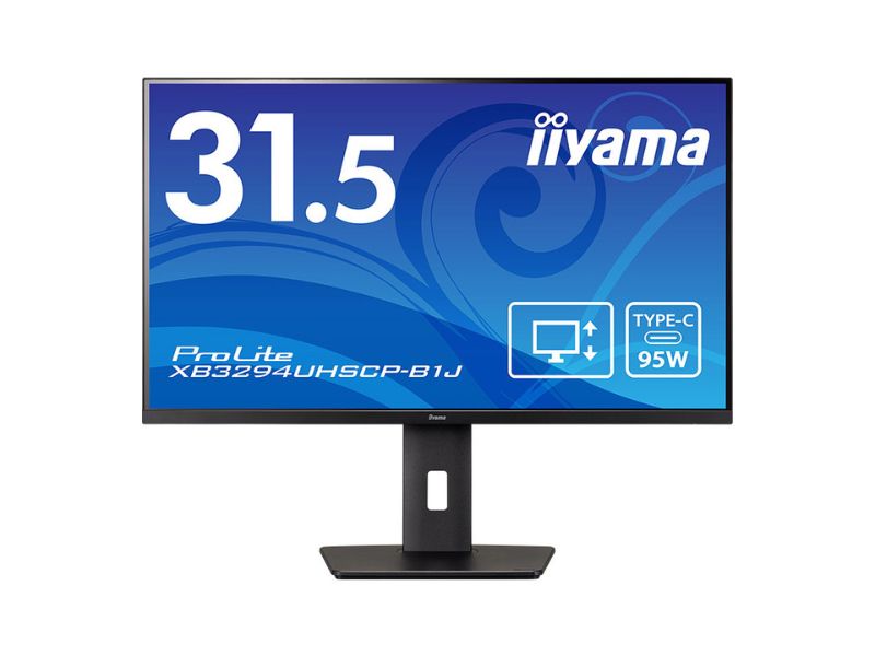 USBハブ機能も持つ31.5型4Kディスプレイ「iiyama ProLite XB3294UHSCP