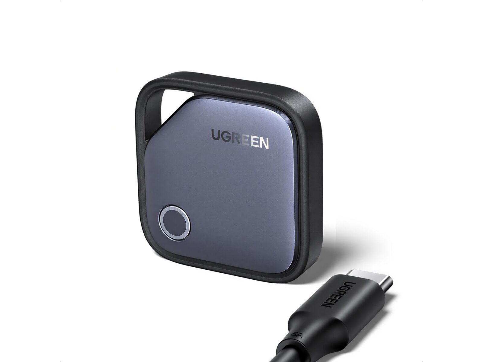 UGREENã®çŽå€±é²æ¢ãã©ããã³ã°ã¿ã°ãã»ãŒã«äžãiPhone/Android察å¿ãiOS察å¿ã®ã«ãŒãåãFineTrack Slim Smart Finderãã¯2690å