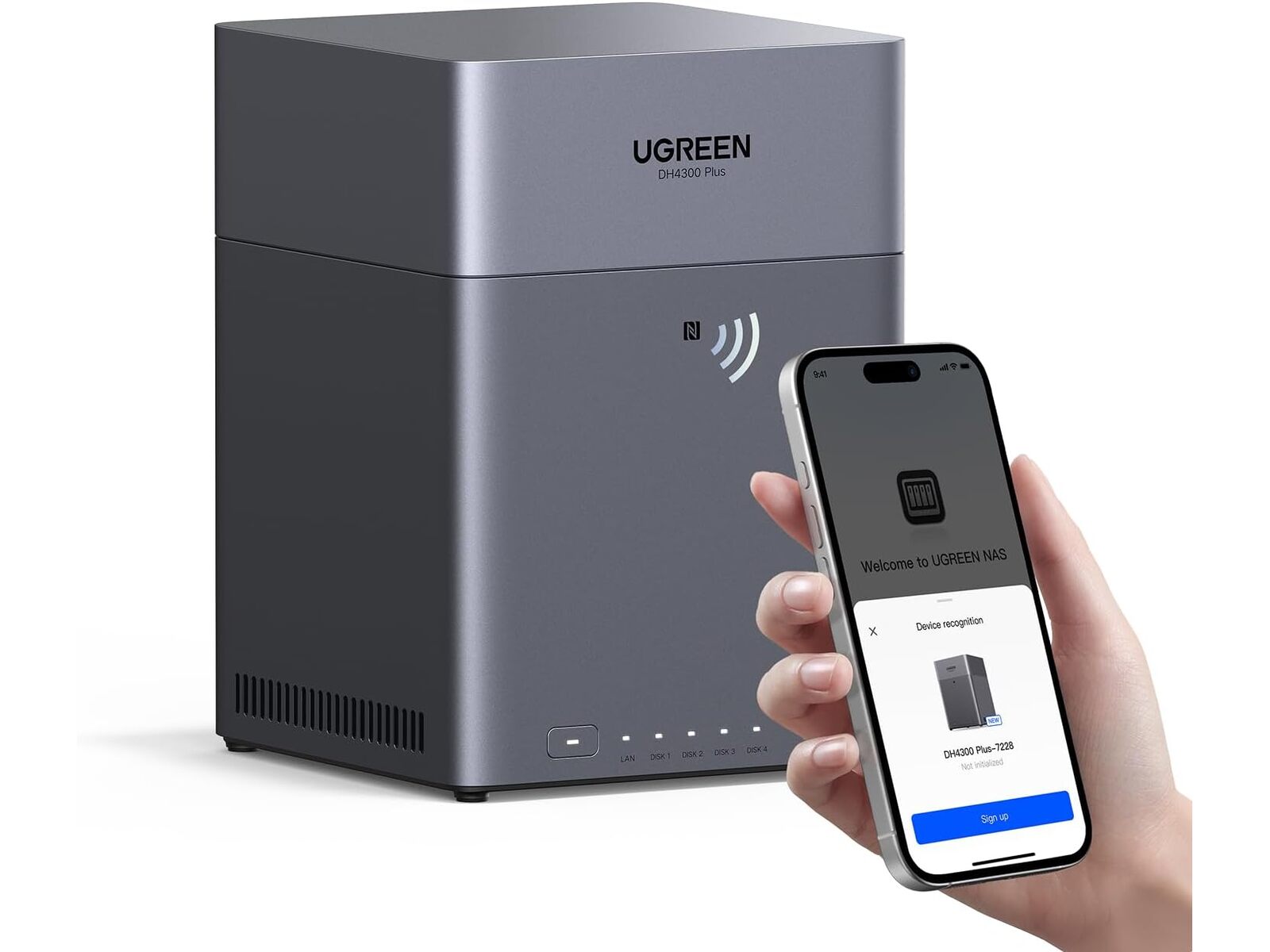 UGREEN製の4ベイ対応NASキットがAmazon GWスマイルSaleでお得に