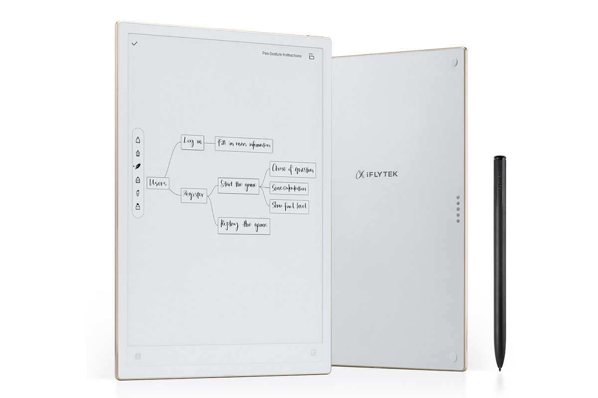 電子ペーパー採用のAIスマートノート「iFLYTEK AINOTE 2」、大型アプデ