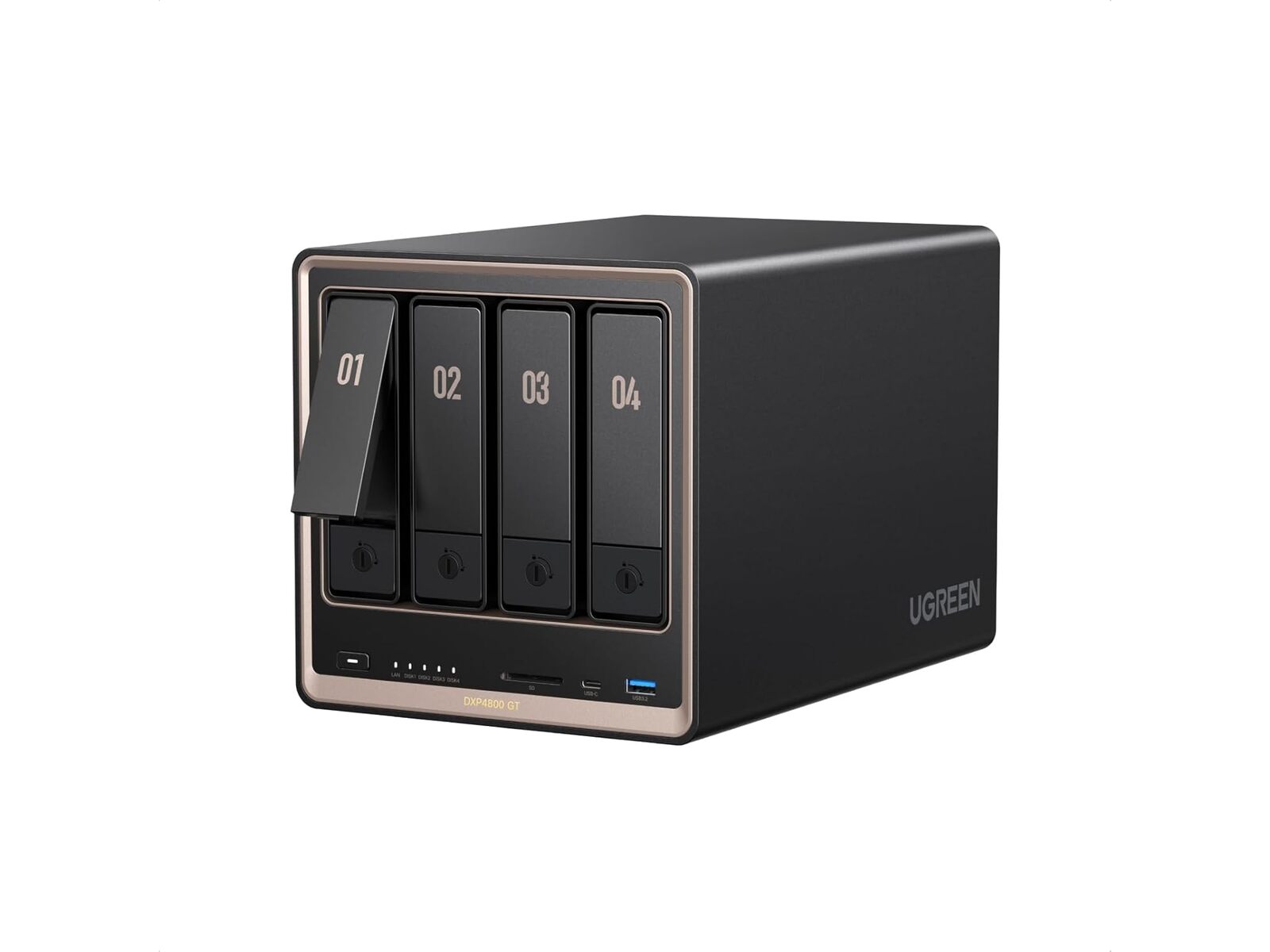 UGREEN製のNASキット「NASync」シリーズが安い! Amazonプライムデー 最新モデルの4ベイNASキット「DXP4800 GT」はプライム会員限定で7万9900円!
