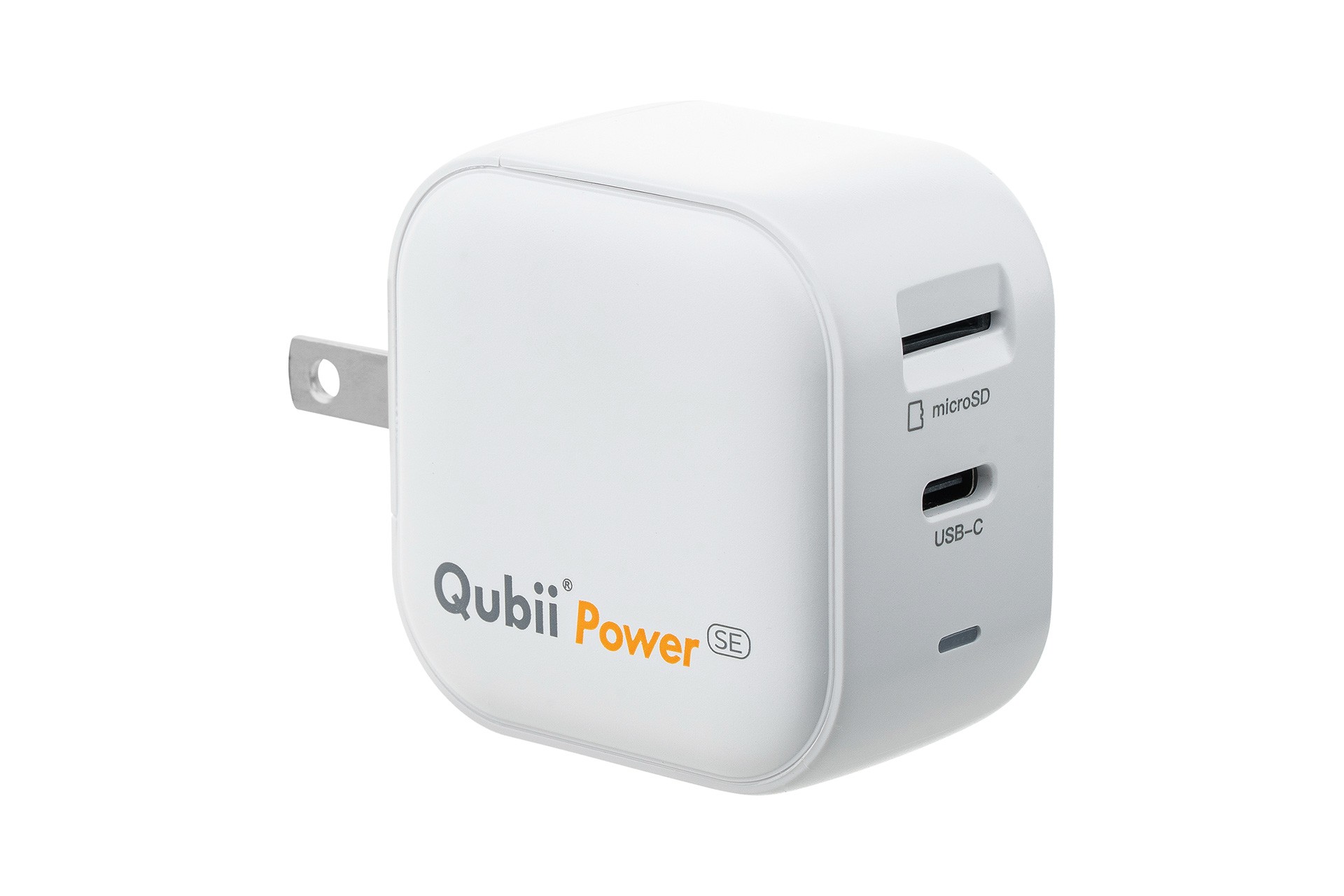 スマホを充電しながら写真や動画をバックアップできる「Qubii Power SE