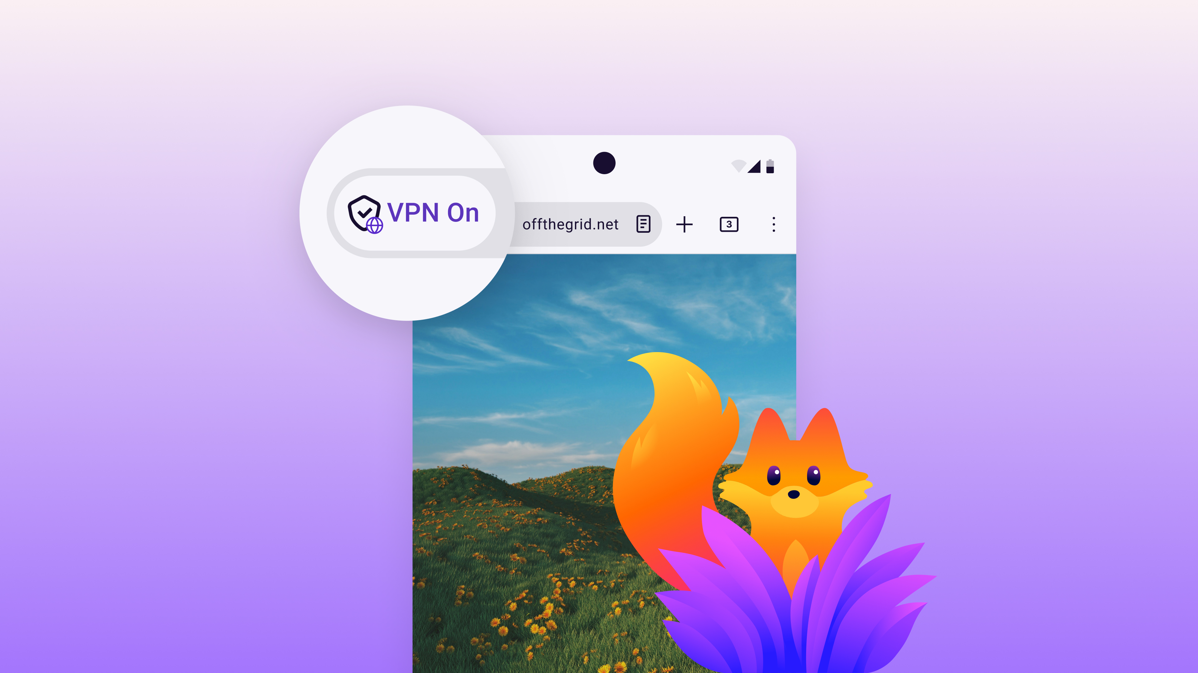 Mozilla、「Firefox組み込みVPN」を国内で提供。無料で毎月50GB