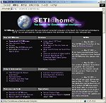 SETI@homeのサイトへ