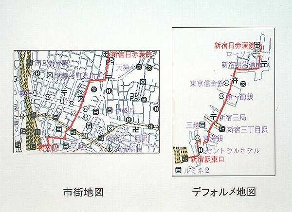 松下電器が デフォルメ地図自動生成技術 を開発