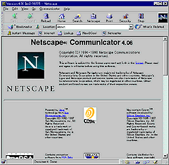 Netscape Communicator 4.06
