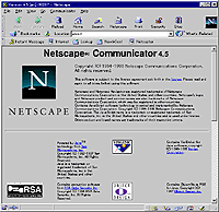 Netscape Communicator 4.5