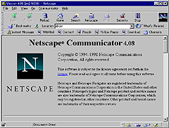 Netscape Communicator 4.08